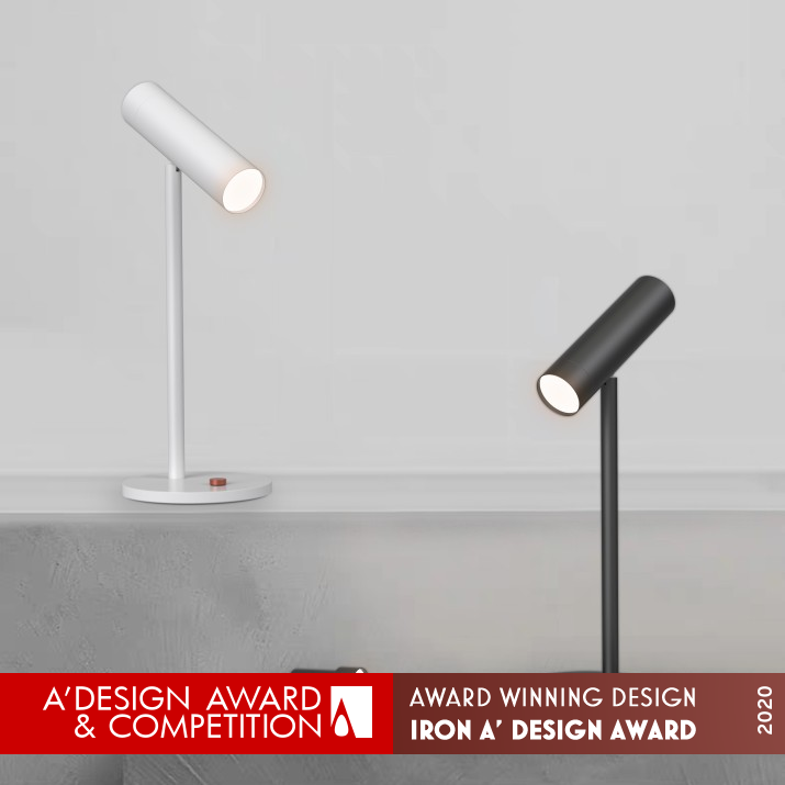 Double Face Lamp by Guorong Wu and Xuhui Chen Iron Lighting Products and Fixtures Design Award Winner 2020 