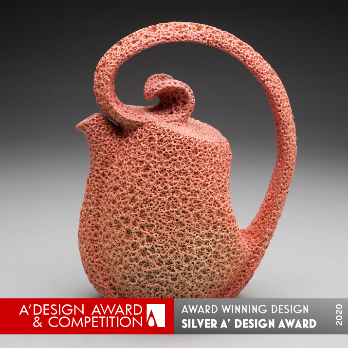 Coral Teapot by Swee Tuan Pang Silver Fine Arts and Art Installation Design Award Winner 2020 