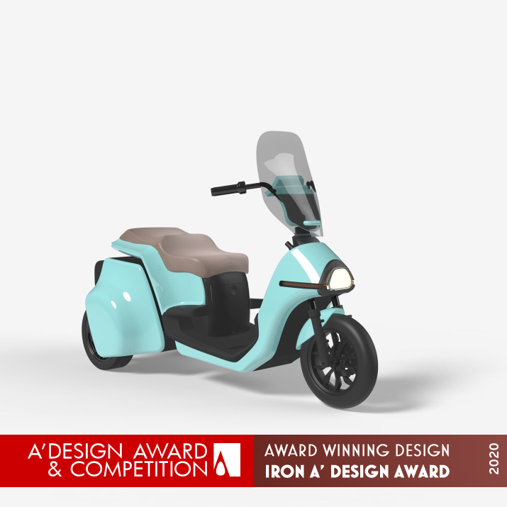 For Two Electric Scooter For Sharing by T&T Good Terms Iron Vehicle, Mobility and Transportation Design Award Winner 2020 