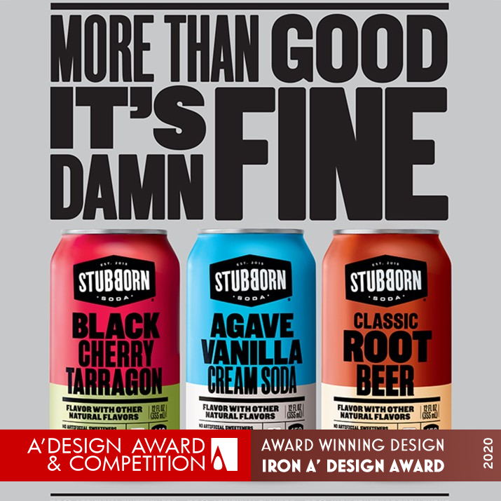 Stubborn Soda Cans Packaging by PepsiCo Design and Innovation Iron Packaging Design Award Winner 2020 