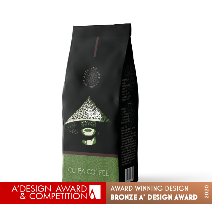 Co Ba Coffee Packaging Design by My Linh Mac Bronze Packaging Design Award Winner 2020 