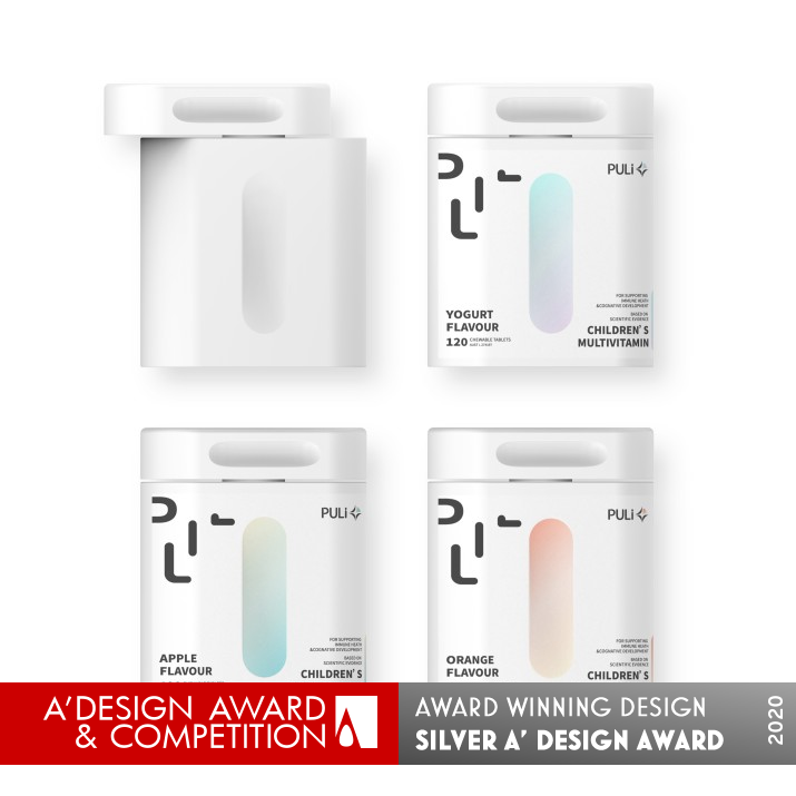 Puli Safety Pill Bottle by Qidan Yan Silver Packaging Design Award Winner 2020 