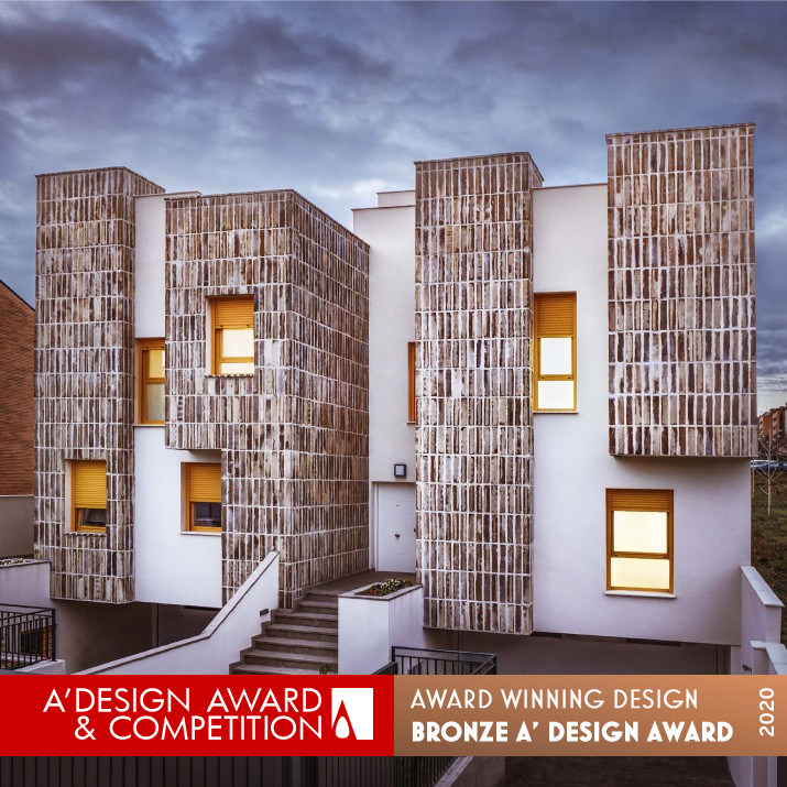 Montecarmelo Townhouses Family Housing by Joaquin Millan Villamuelas Bronze Architecture, Building and Structure Design Award Winner 2020 