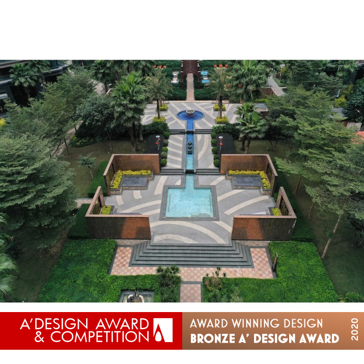 The Secret Garden Residential Landscape by Weiling Huang Bronze Landscape Planning and Garden Design Award Winner 2020 