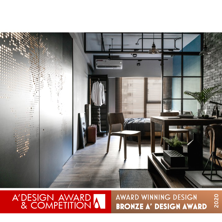 Link To The World Residence by I-Te Yeh Bronze Interior Space and Exhibition Design Award Winner 2020 