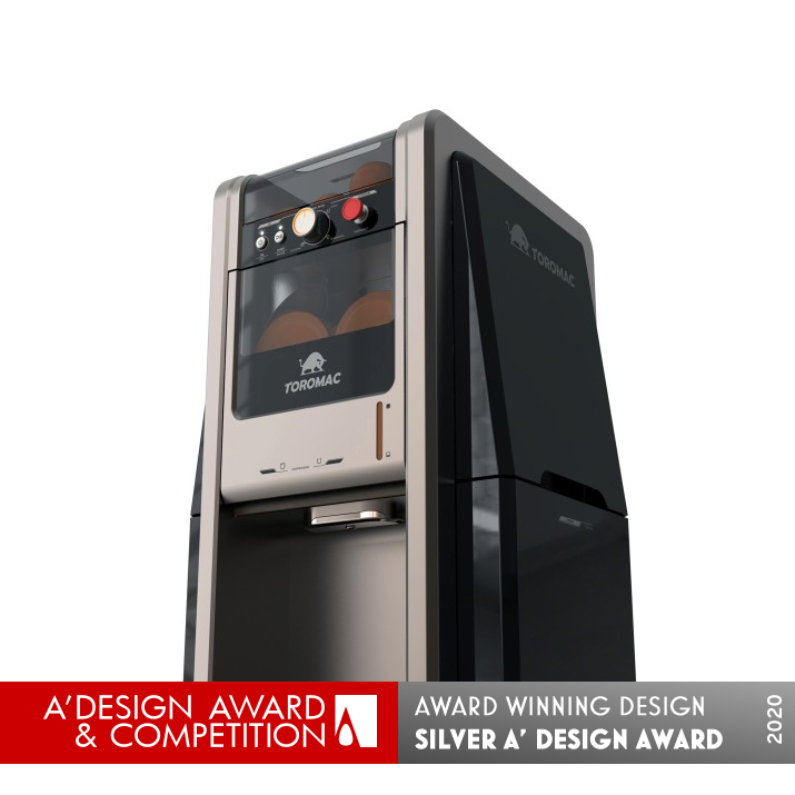 Toromac Automatic Juicer Machine by Arbo Design Silver Hospitality, Restaurant and Catering Products Design Award Winner 2020 