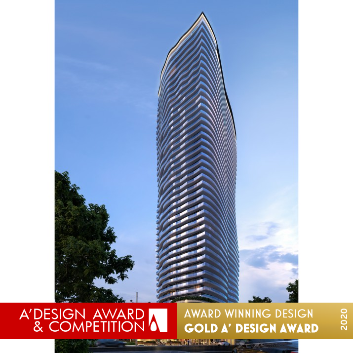 The Landmark Skyscraper by a+ design group Golden Architecture, Building and Structure Design Award Winner 2020 