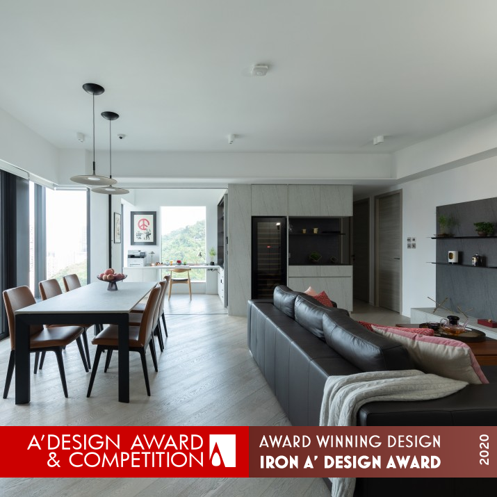 The Manliness Attitude Residential Interior Design by Andy Wan Iron Interior Space and Exhibition Design Award Winner 2020 