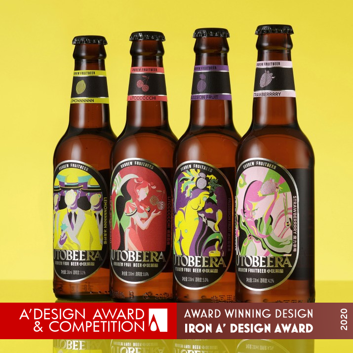 Utobeera Fruitbeer by Jansword Zhu Iron Packaging Design Award Winner 2020 