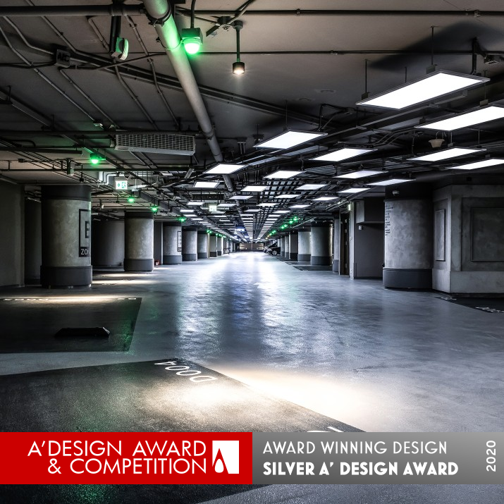 K11 Musea Carpark Transportation Hub by K11 Musea Silver Interior Space and Exhibition Design Award Winner 2020 