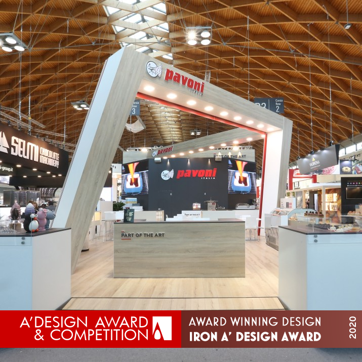 Hello Future Exhibition Stand by Nicoletta Santini Iron Interior Space and Exhibition Design Award Winner 2020 