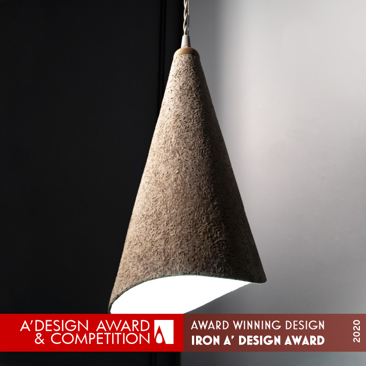 Fragrance Lamp Lighting Object by Georgiana Ghit Iron Sustainable Products, Projects and Green Design Award Winner 2020 