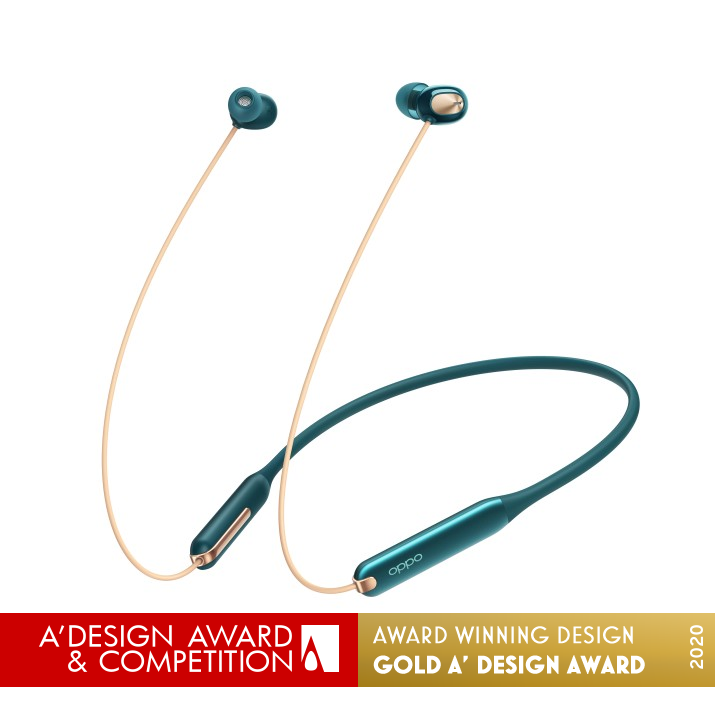 Oppo Enco M31 Wireless Headphones by Oppo Industrial Design Division Golden Digital and Electronic Device Design Award Winner 2020 