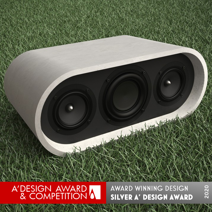 Tone Wireless Home Speaker by MrSmith Studio Silver Audio and Sound Equipment Design Award Winner 2020 