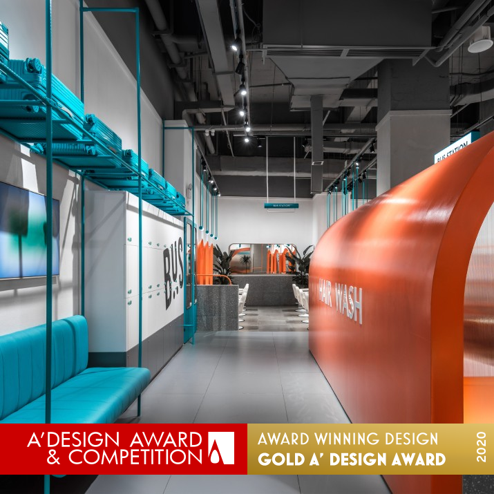 Beauty United Space Salon by John Sun and Renee Zhu Golden Interior Space and Exhibition Design Award Winner 2020 