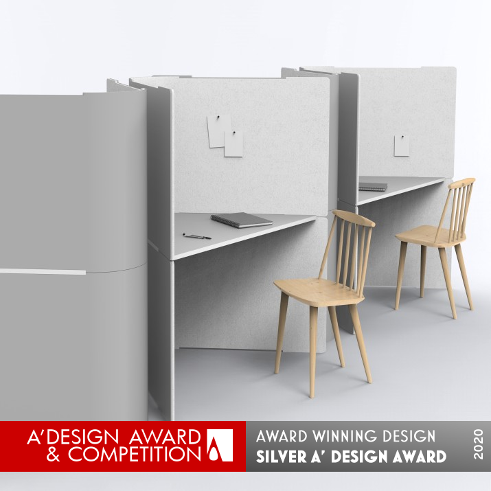 Dava Workspace by Michael Strantz Silver Furniture Design Award Winner 2020 