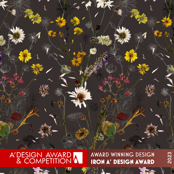 The Last Blooming Multifunctional Fabrics by Qixin Wu Iron Textile, Fabric, Textures, Patterns and Cloth Design Award Winner 2023 