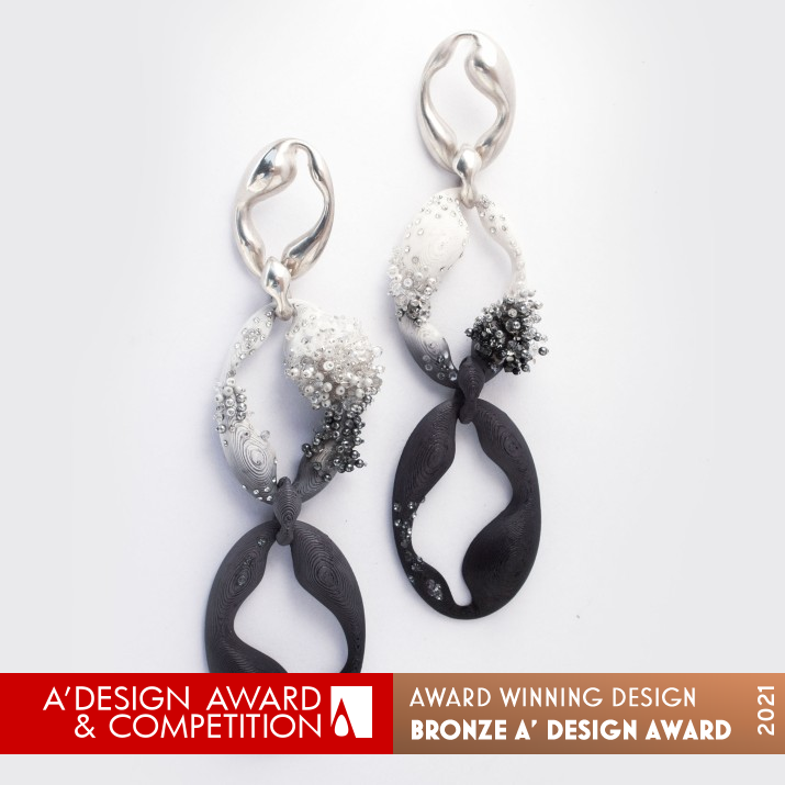 Chiaroscuro Jewelry Collection  by Maya McCormack Bronze Jewelry Design Award Winner 2021 