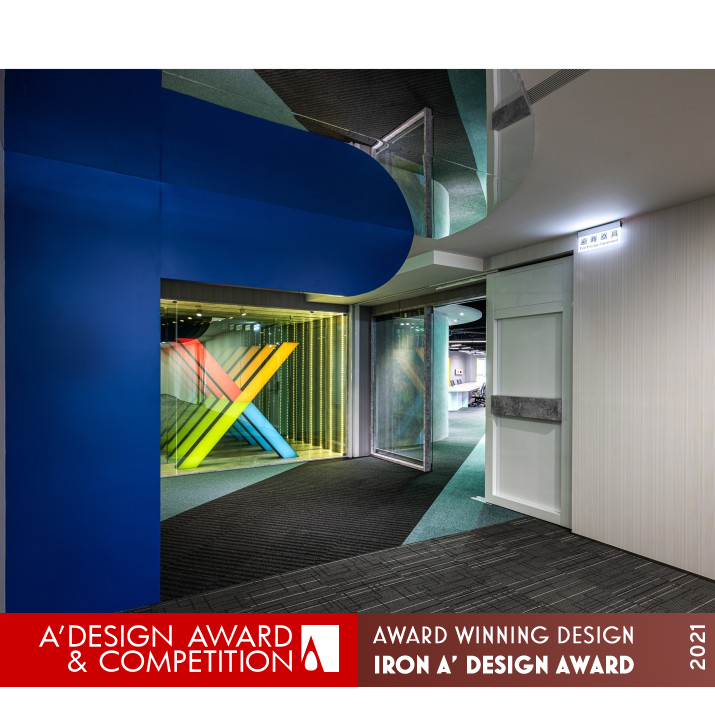 X Power Office Design by Chong Ping Chiu Iron Interior Space and Exhibition Design Award Winner 2021 