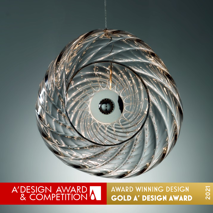 Translucence Pendant Light by Iestyn Davies Golden Lighting Products and Fixtures Design Award Winner 2021 