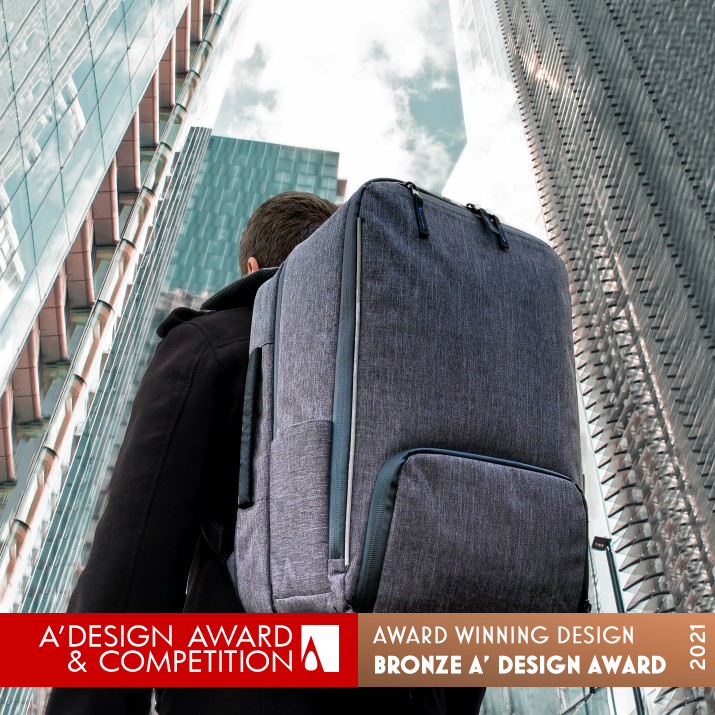 Triobags Urban Multifunctional Backpack by Radoslav Bozhinov Bronze Fashion and Travel Accessories Design Award Winner 2021 