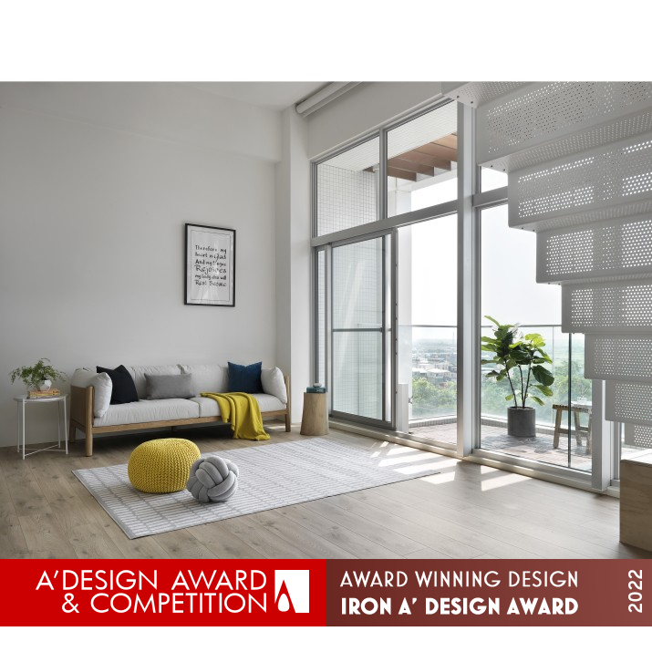 Cloud Vacation Apartment by Jui Min Chen Iron Interior Space and Exhibition Design Award Winner 2022 