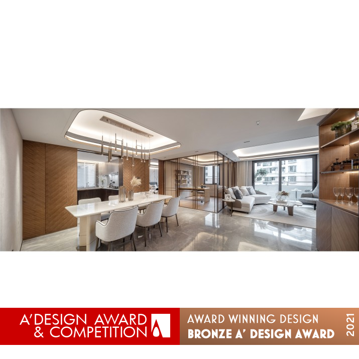 Fantasia Luwan 68 Apartment by Kris Lin Bronze Interior Space and Exhibition Design Award Winner 2021 