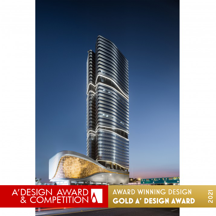 Shuibei International Center Office and Business by Aedas Golden Architecture, Building and Structure Design Award Winner 2021 