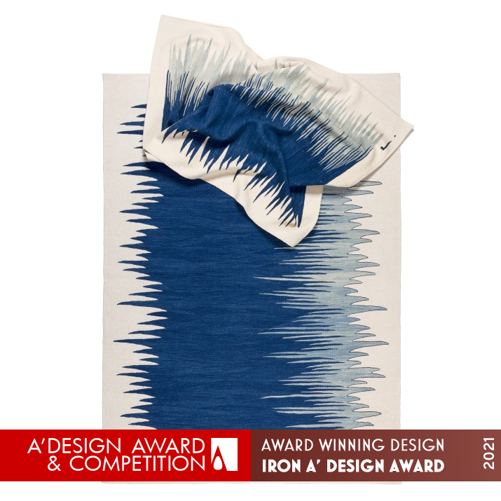 Yakamoz Rug Collection by Fulden Topaloglu Iron Furniture Design Award Winner 2021 