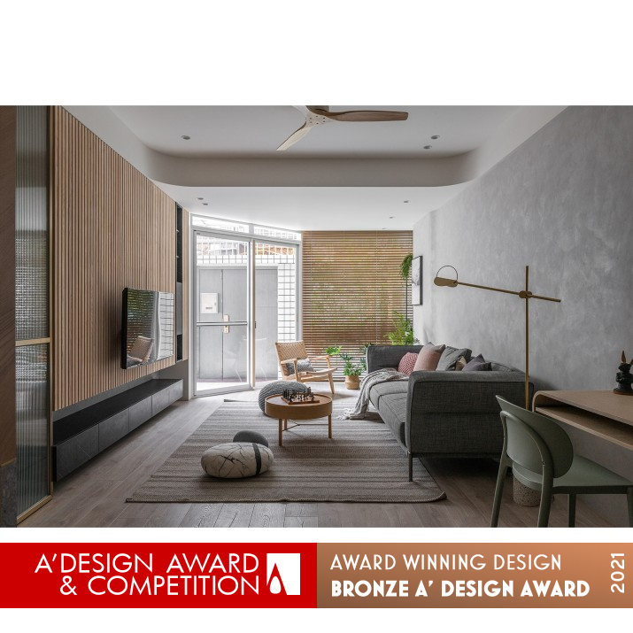 Sweet Q House Residential House by Yi Chun Chung Bronze Interior Space and Exhibition Design Award Winner 2021 