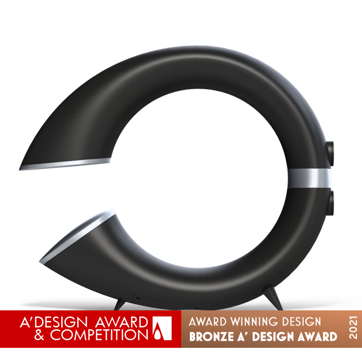 Ono Stereo Bluetooth Speaker by Remion Design Studio Bronze Audio and Sound Equipment Design Award Winner 2021 