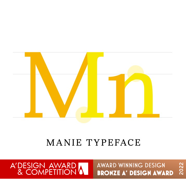 Manie Typeface by Pornmanie Snidvongs Bronze Graphics, Illustration and Visual Communication Design Award Winner 2022 