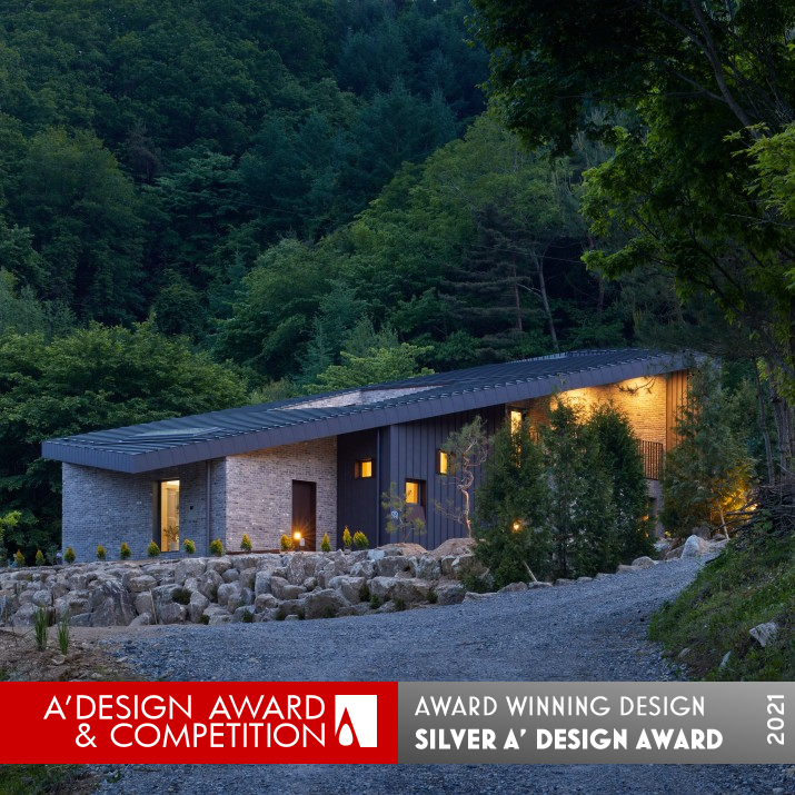 Slope House Residence by Kyungsik Kim Silver Architecture, Building and Structure Design Award Winner 2021 