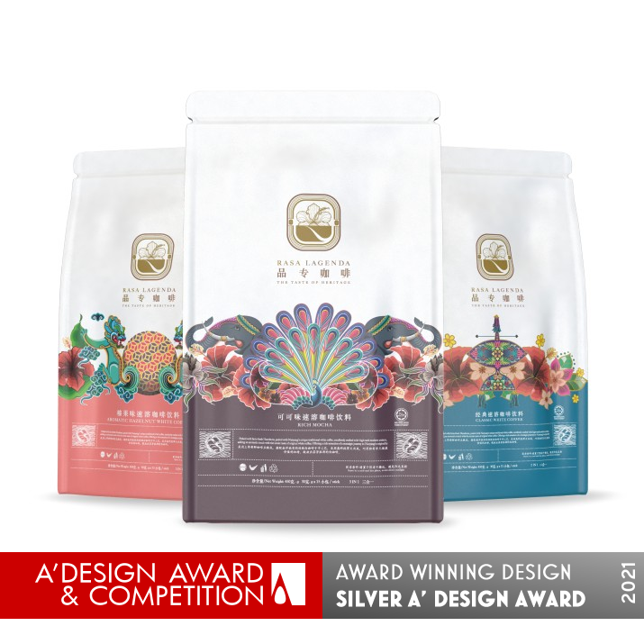 The Taste of Heritage Instant Coffee by Shawn Goh Chin Siang Silver Packaging Design Award Winner 2021 