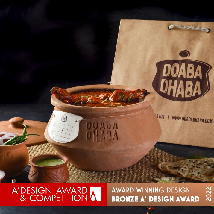 Doaba Dhaba Sustainable Food Packaging by Akkshit Khattar Bronze Sustainable Products, Projects and Green Design Award Winner 2022 