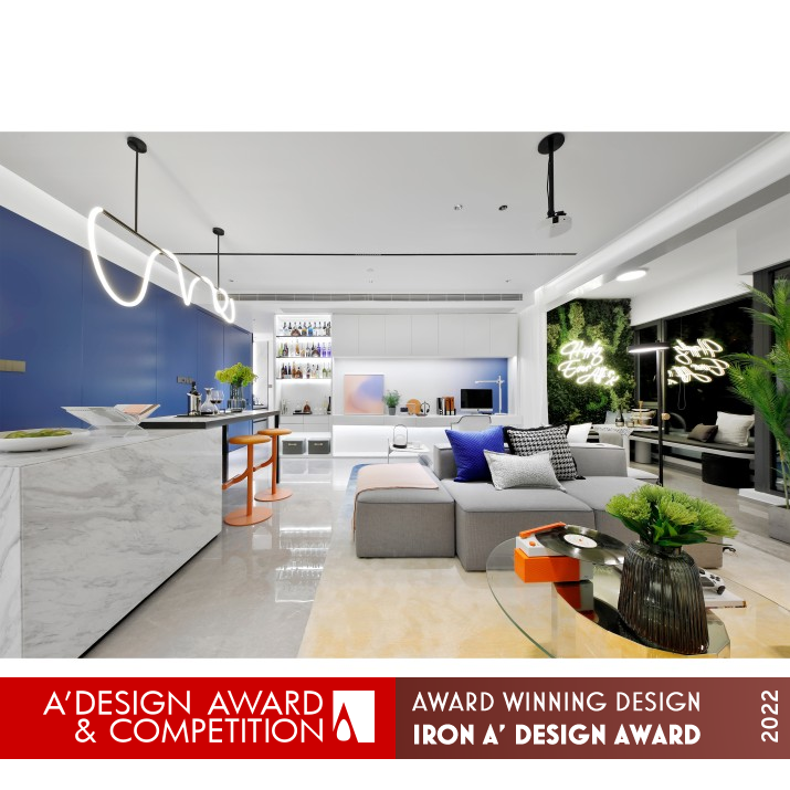 CIFI Shanghai H Home Space by 10 Degrees Design Iron Interior Space and Exhibition Design Award Winner 2022 