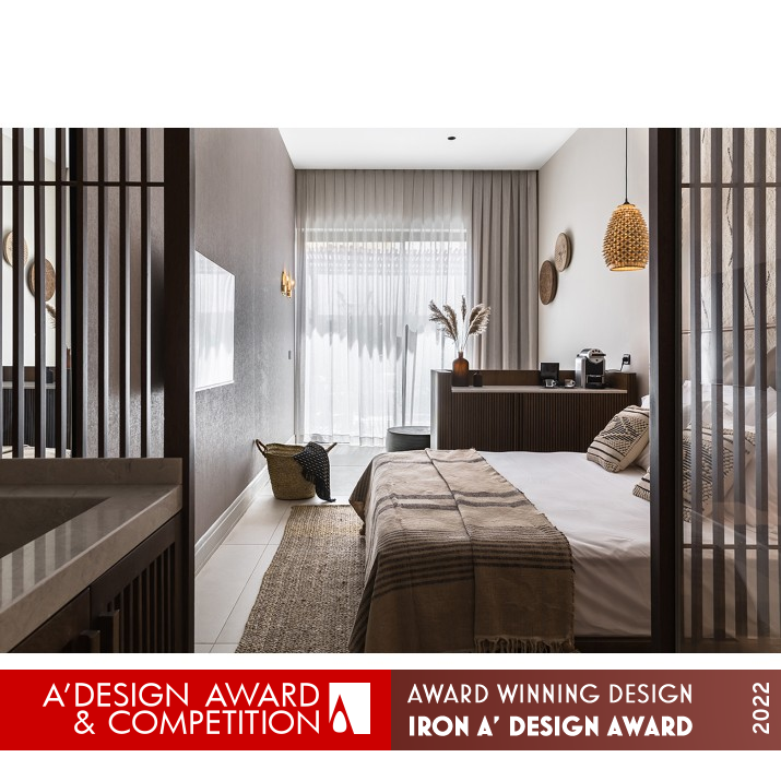 Hotel Now Luxury 20 Room's Boutique by Dudu Cohen Iron Interior Space and Exhibition Design Award Winner 2022 