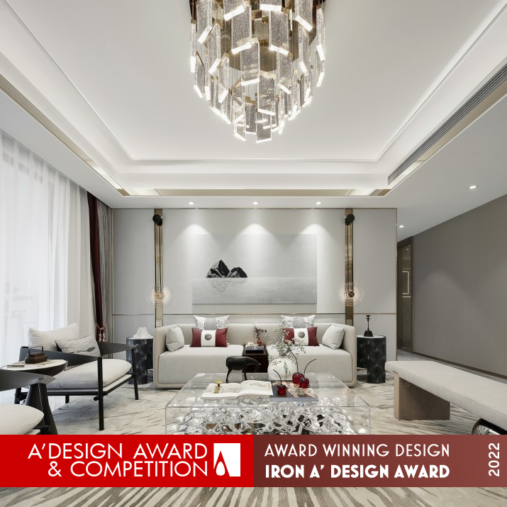 Zhongtian Starry Residence Showroom by Menghua Sheng Iron Interior Space and Exhibition Design Award Winner 2022 