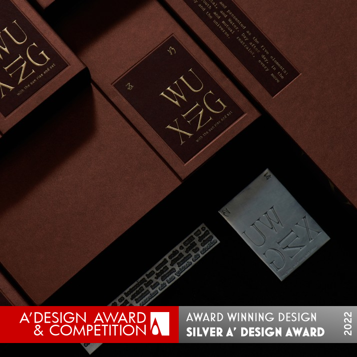 Wu Xing Package by Siwei Lai Silver Packaging Design Award Winner 2022 