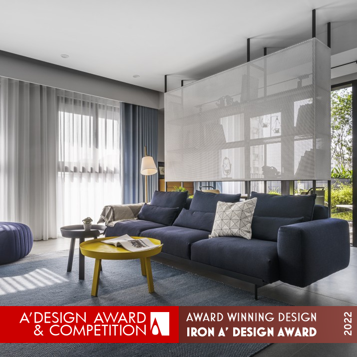 Formosan Blue Magpie Residential Apartment by Joyce Yi-Ching Yang and Sunya Wu Iron Interior Space and Exhibition Design Award Winner 2022 