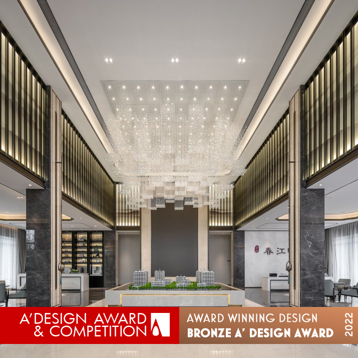 Chunjiang Mingyue Sales Center by Tina Wong Bronze Interior Space and Exhibition Design Award Winner 2022 