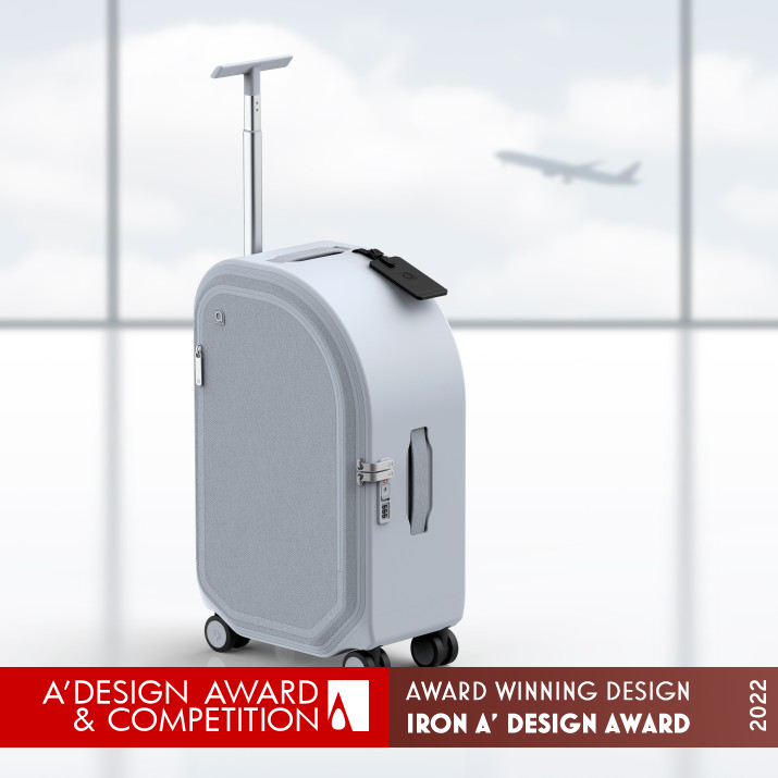 Arc Carry on Luggage by Dami Kim Iron Fashion and Travel Accessories Design Award Winner 2022 