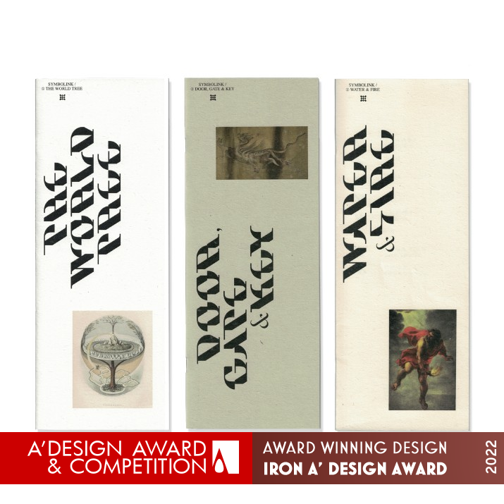 Symbolink Mythological Book by Yoonbee Baek Iron Print and Published Media Design Award Winner 2022 