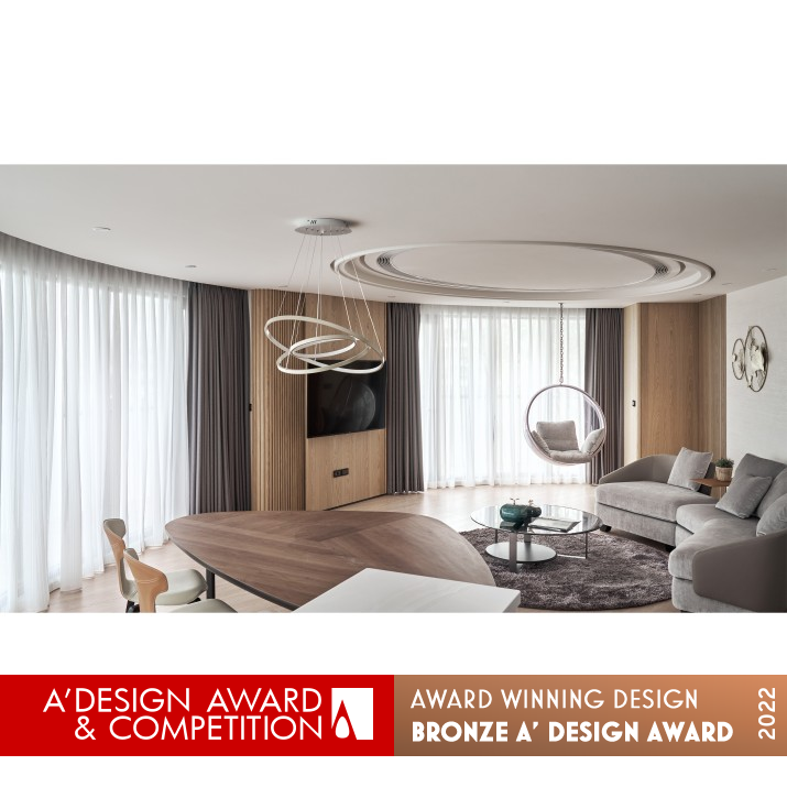 A Full Circle Residence by Jhih-Yong Jhang Bronze Interior Space and Exhibition Design Award Winner 2022 