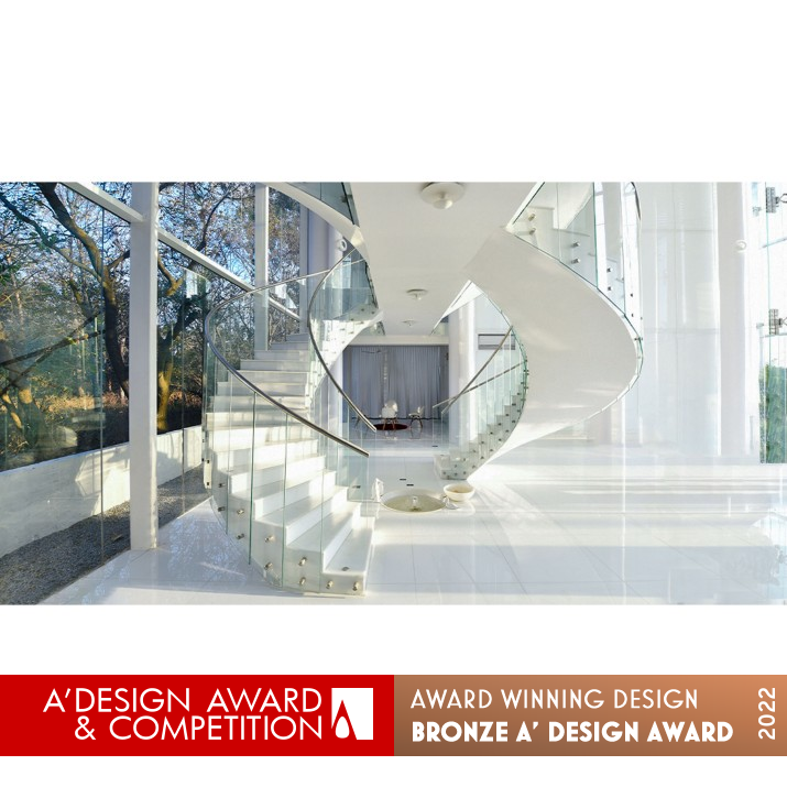 The Crystal Hall Residential Interior by Thomas Abraham Bronze Interior Space and Exhibition Design Award Winner 2022 