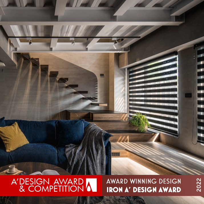 The Dance of Light Residential Apartment by Ching Hsiang Peng Iron Interior Space and Exhibition Design Award Winner 2022 