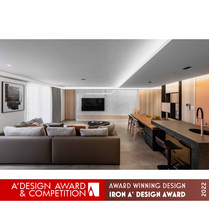 Moon of Elegance Residential House by Jia-Chi Shiu Iron Interior Space and Exhibition Design Award Winner 2022 