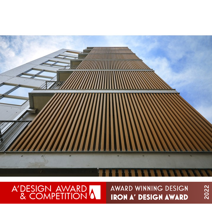 KIBA Tokyo Residence Building by Eisuke Yamazaki Iron Architecture, Building and Structure Design Award Winner 2022 