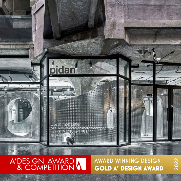 The Animal Backbone Retail Store by Eason Zhu Golden Interior Space and Exhibition Design Award Winner 2022 