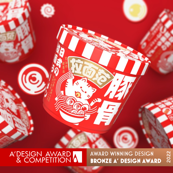 Ramen Fan Instant Noodles Packaging by Tiger Pan Bronze Packaging Design Award Winner 2022 